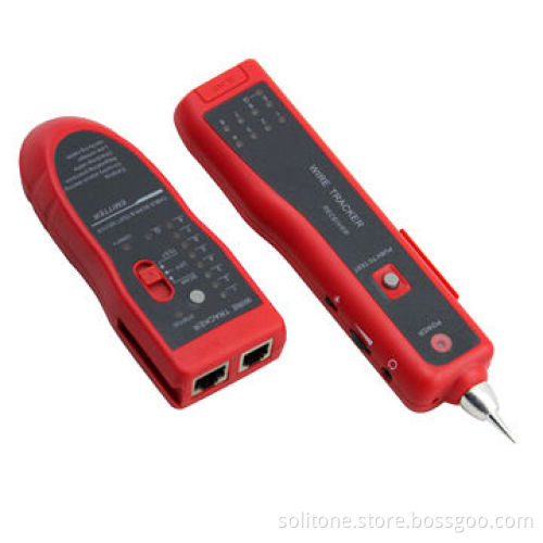 Cable Testers for RJ45/RJ11, with Open/Short-circuit Testing, Low-voltage AlarmNew